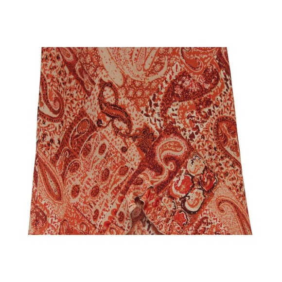 Vintage 90s Y2K Skirt Size Medium Fashion Bug Polyester Boho Flowy Grunge Ruffle - Picture 3 of 12